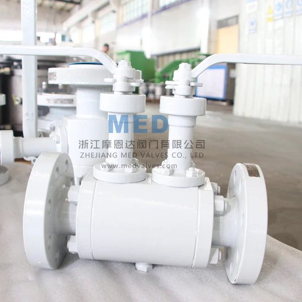 Reduced Port Ball Valve, DN50 X DN40, ASTM A105