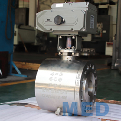 SCPH2 Ball Valve, 600 LB, 100A, JIS B2002, RF